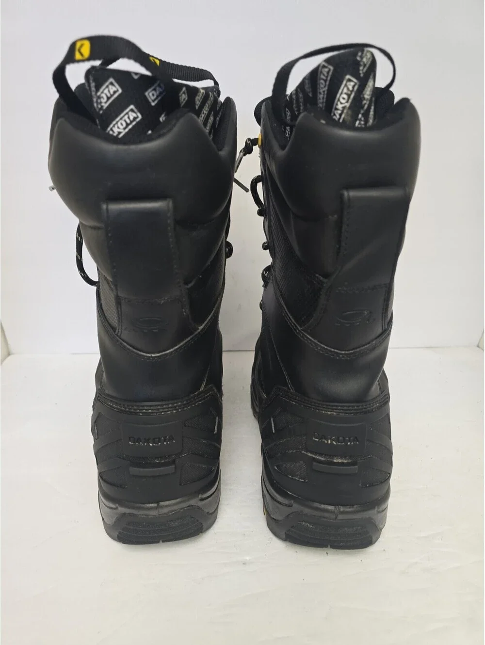 DAKOTA Men's 8901 Composite Toe Composite Plate HD3 Waterproof Boots Black 13M